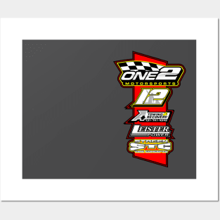 Jeffrey Keltner's One 2 Motorsports - Two-Sided Posters and Art